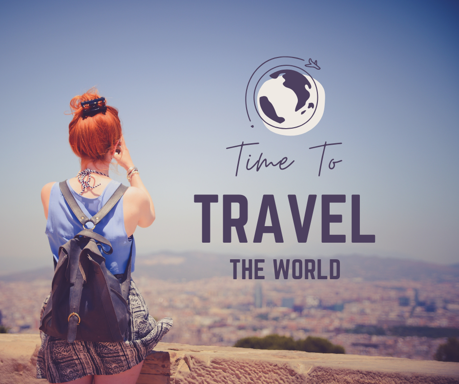 Time To Travel Facebook Post